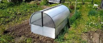 How to make a greenhouse with your own hands